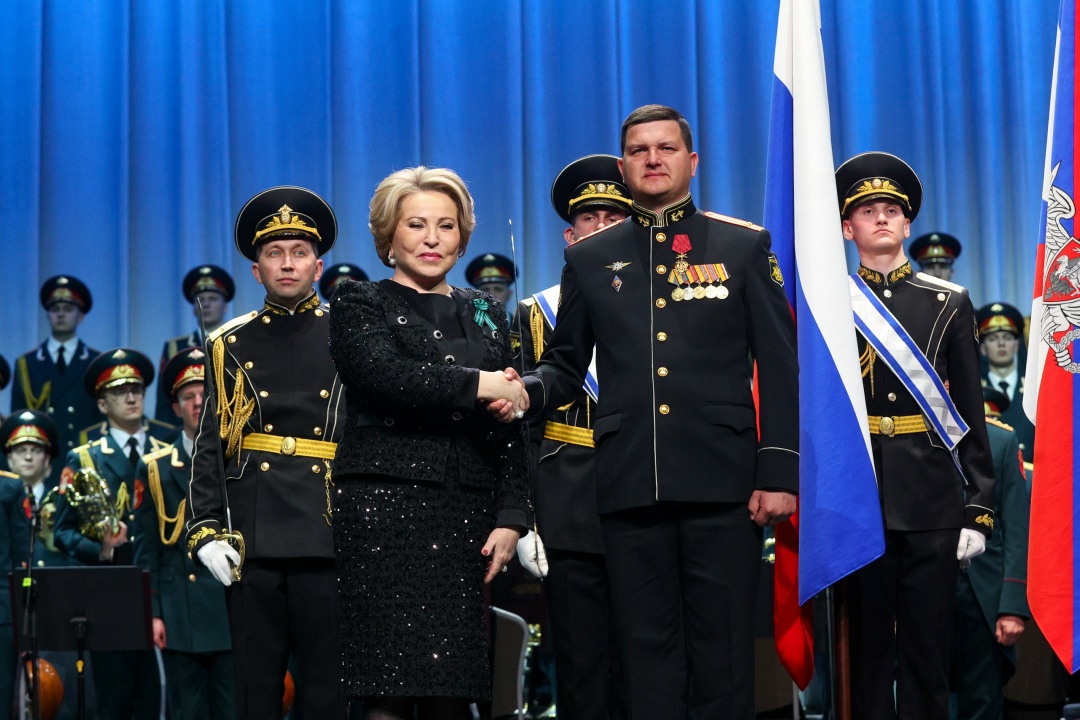 Председатель Совета Федерации Валентина Матвиенко в Калининградской области вручила государственные награды военнослужащим – участникам СВО