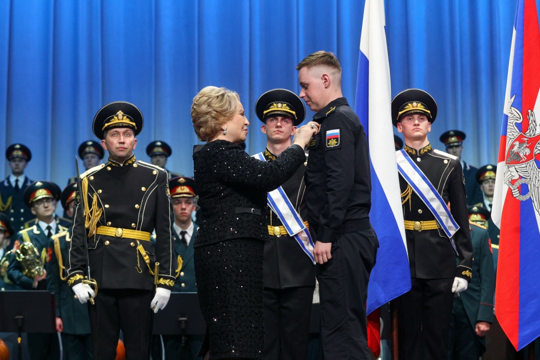Председатель Совета Федерации Валентина Матвиенко в Калининградской области вручила государственные награды военнослужащим – участникам СВО