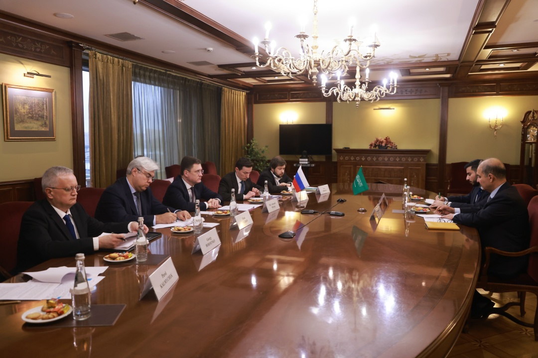 Александр Новак встретился с послом Саудовской Аравии Сами Мухаммедом Ас-Садханом