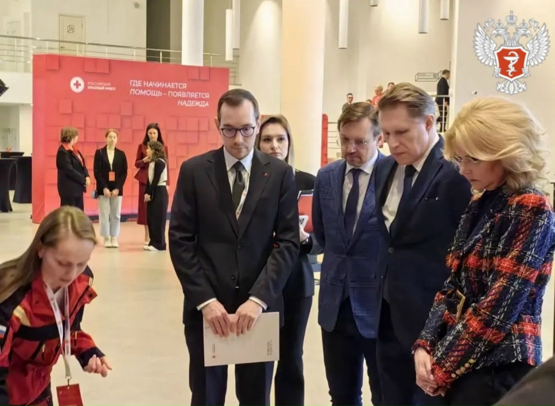 Михаил Мурашко: Российский Красный Крест — ключевой общественный партнер Минздрава России в гуманитарных программах