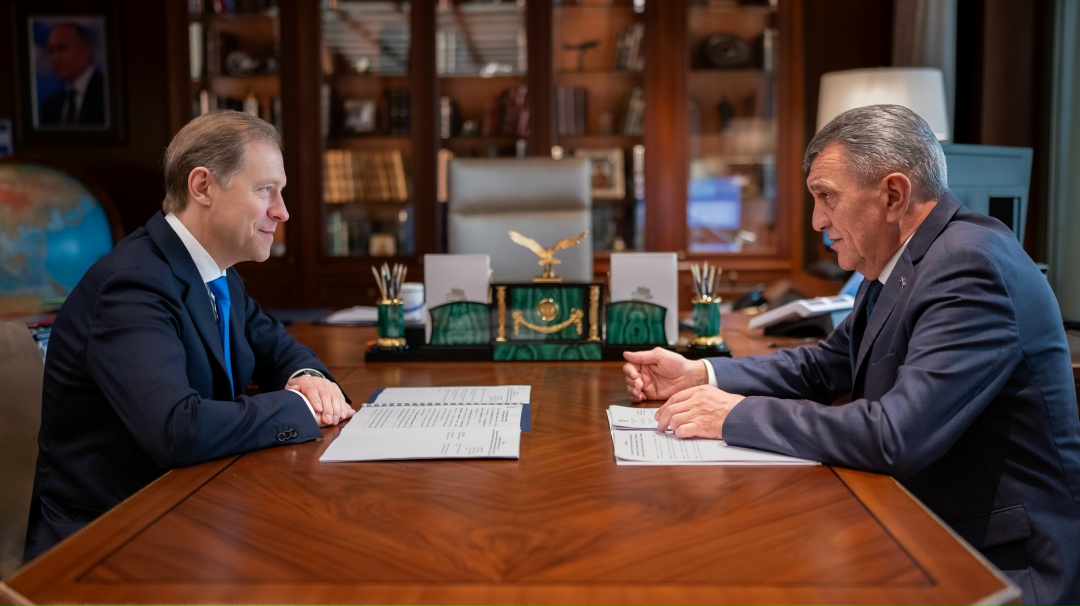 Денис Мантуров встретился с главой Республики Северная Осетия – Алания.