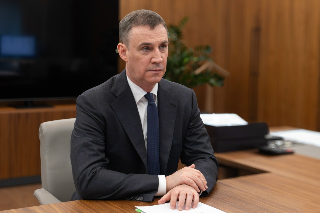 Дмитрий Патрушев и Виталий Хоценко обсудили вопросы сельского хозяйства и экологии Омской области.