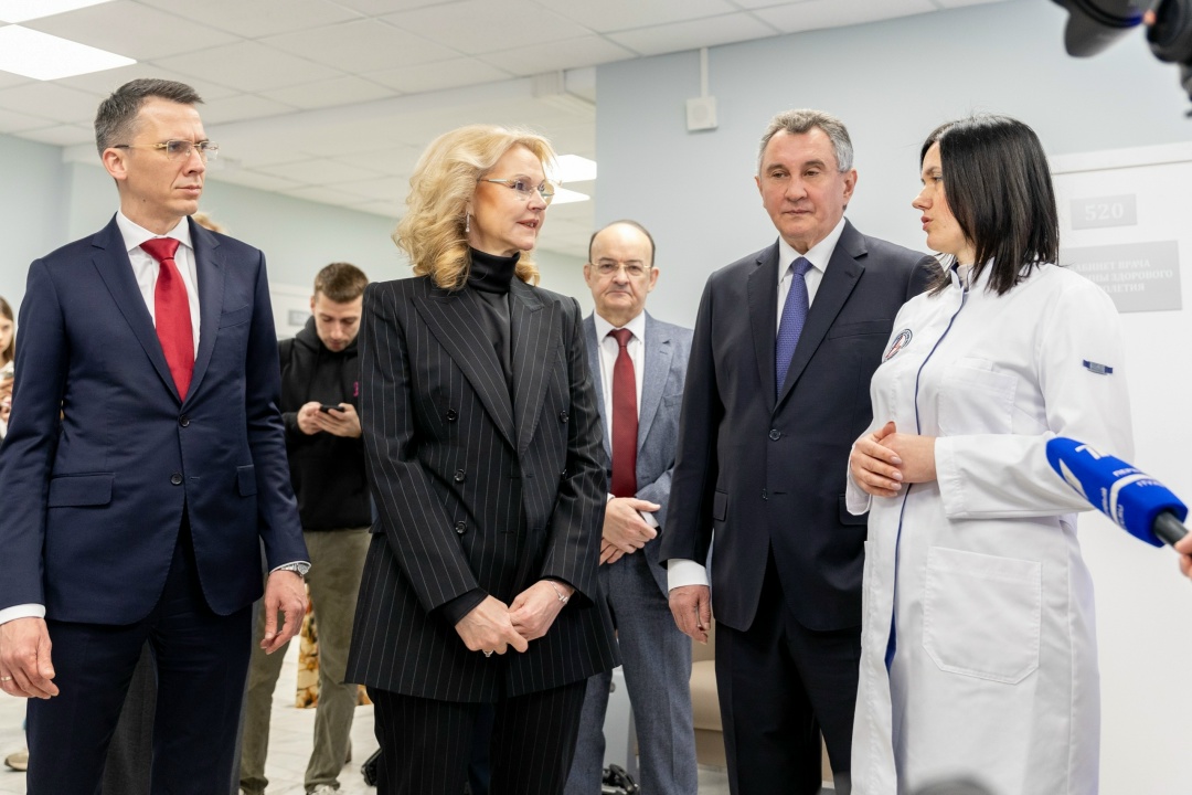 Татьяна Голикова посетила первый в стране Центр медицины здорового долголетия.