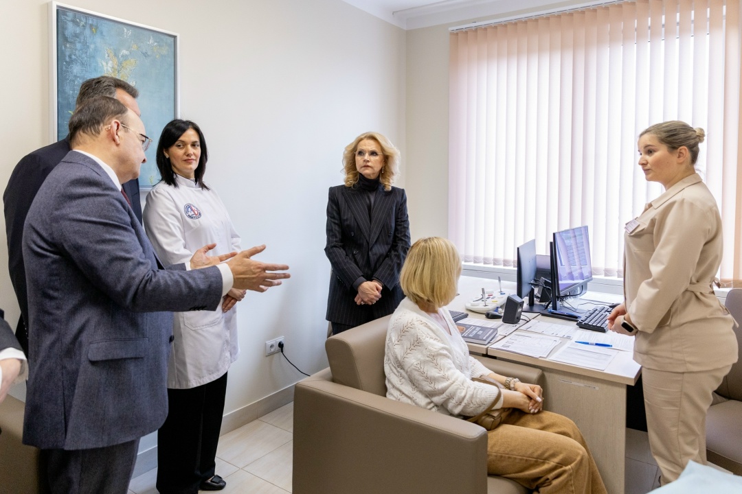 Татьяна Голикова посетила первый в стране Центр медицины здорового долголетия.