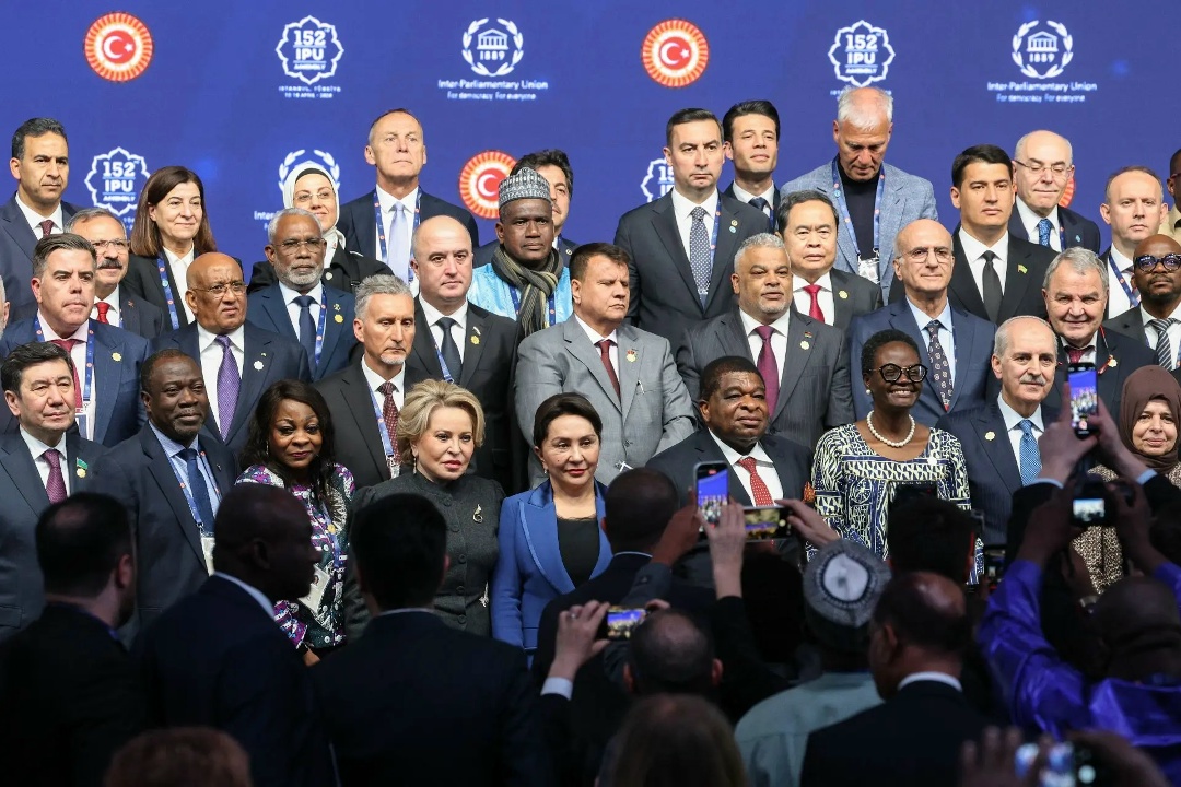 Российская парламентская делегация во главе с Валентиной Матвиенко приняла участие в открытии 152-й Ассамблеи МПС в Стамбуле