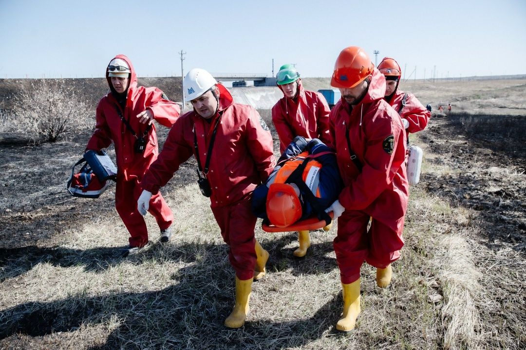 На ММК прошли тактико-специальные учения на гидротехническом объекте цеха РОФ — отрабатывали действия в случае возможной чрезвычайной ситуации.