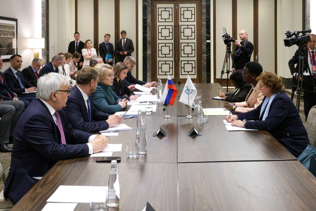 Валентина Матвиенко отметила эффективную консолидирующую роль Тулии Эксон на посту Председателя Межпарламентского союза