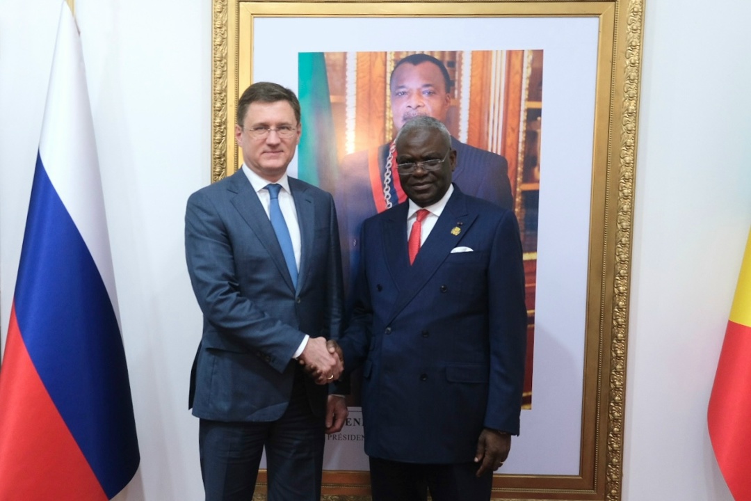 Александр Новак встретился с президентом Республики Конго Дени Сассу-Нгессо.