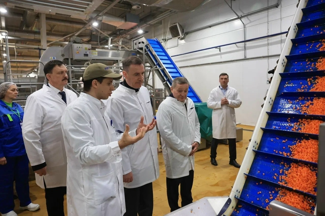 Дмитрий Патрушев провел встречу с главой Волгоградской области Андреем Бочаровым.