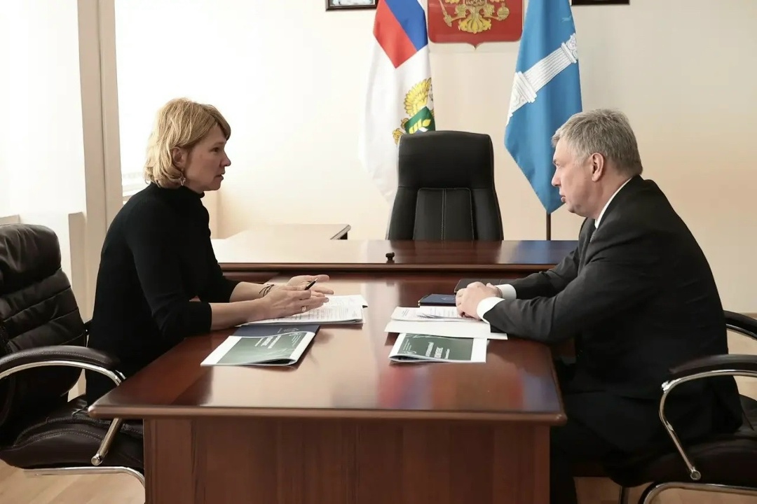 Оксана Лут обсудила с Алексеем Русских развитие АПК Ульяновской области