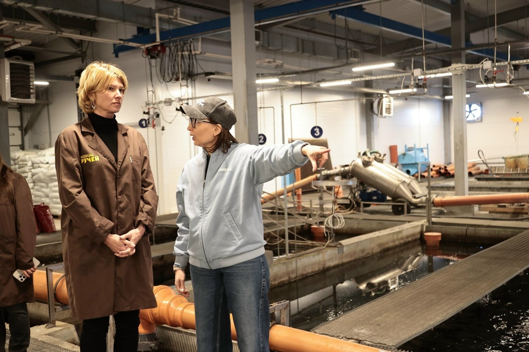 Оксана Лут и Алексей Русских ознакомились с работой малого агробизнеса Ульяновской области