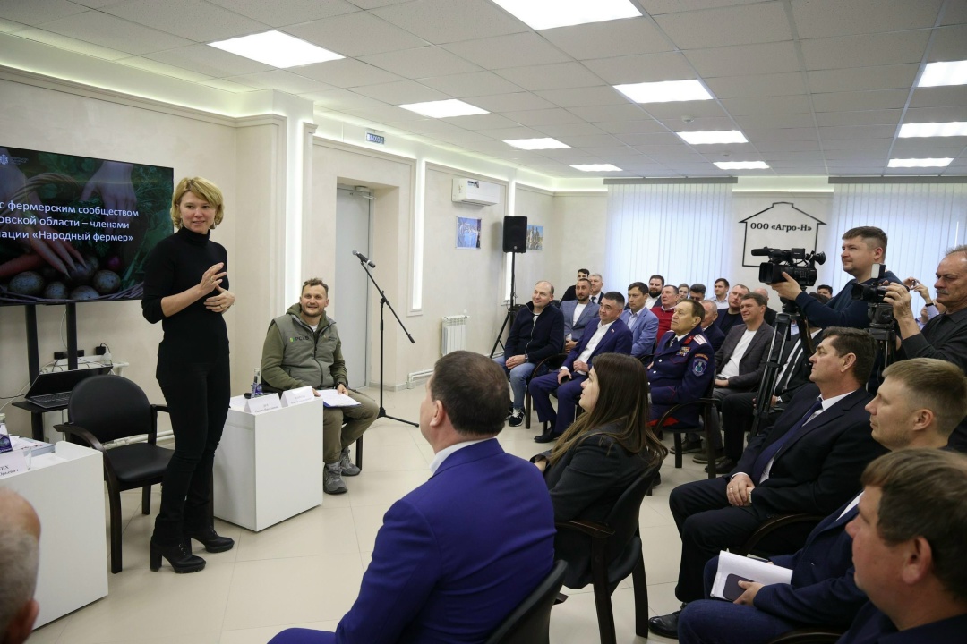 Оксана Лут обсудила с фермерами Ульяновской области вопросы поддержки малого агробизнеса