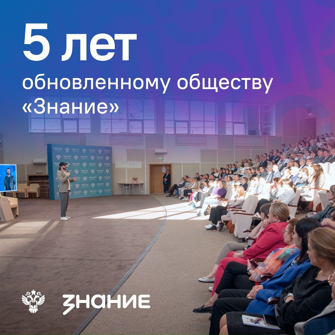 Сегодня день рождения Российского общества «Знание».