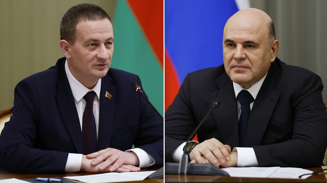 Михаил Мишустин провел телефонный разговор с премьер-министром Белоруссии Александром Турчиным.