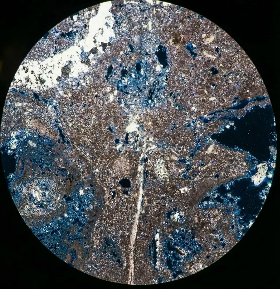 Ресурсы земли под микроскопом Удивительный ракурс: то, что похоже на снимки нашей планеты из космоса, — на самом деле макрофотография капли нефти и фрагмента…