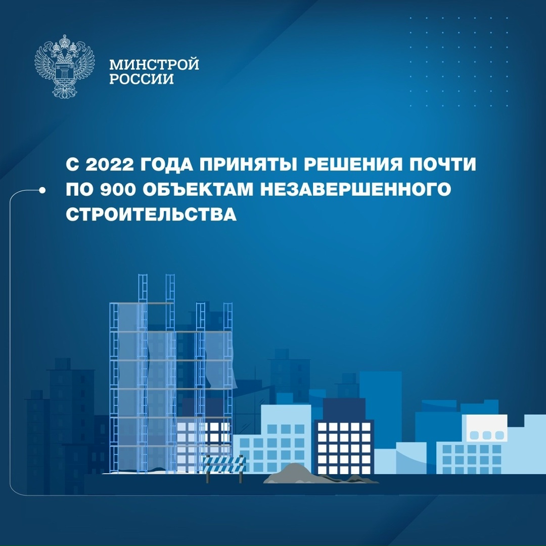 Президиум (штаб) Правительственной комиссии по региональному развитию с 2022 года принял управленческие решения по 896 объектам, включенным в федеральный…