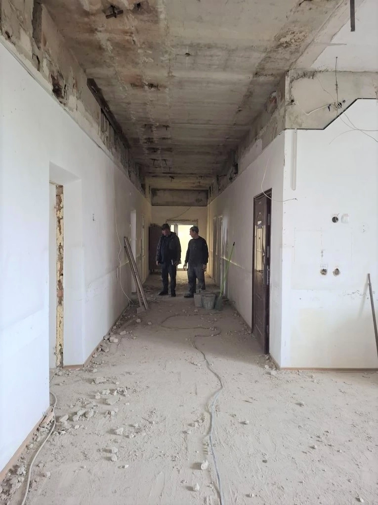 В Белокуракинском районе Луганской Народной республики продолжаются работы по восстановлению медицинской и социальной инфраструктуры