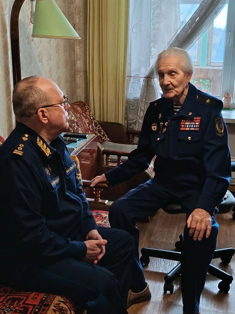 Ветеран Великой Отечественной войны и Федеральной службы по экологическому, технологическому и атомному надзору Джемс Фёдорович Чибисов отметил своё 95-летие.