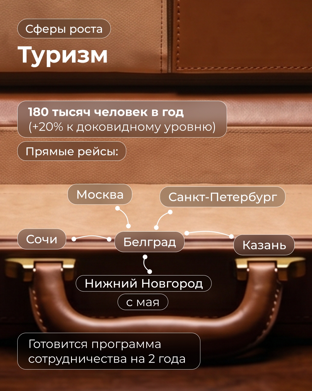 Россия — Сербия: собрали бизнес-портфель для предпринимателей с основными направлениями сотрудничества