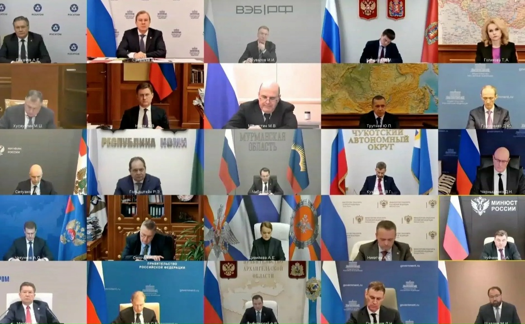 Глава Минстроя России Ирек Файзуллин принял участие в совещании Президента России с членами Правительства РФ