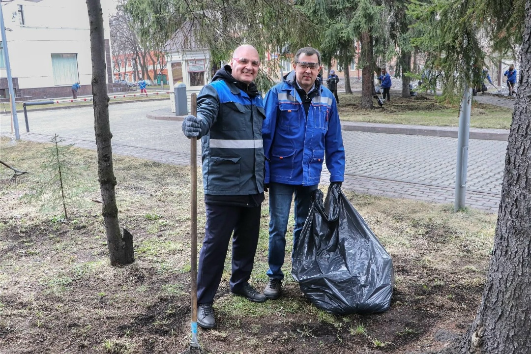 Встречаем весну в чистоте! В Междуреченске мы вновь присоединились к общегородскому субботнику
