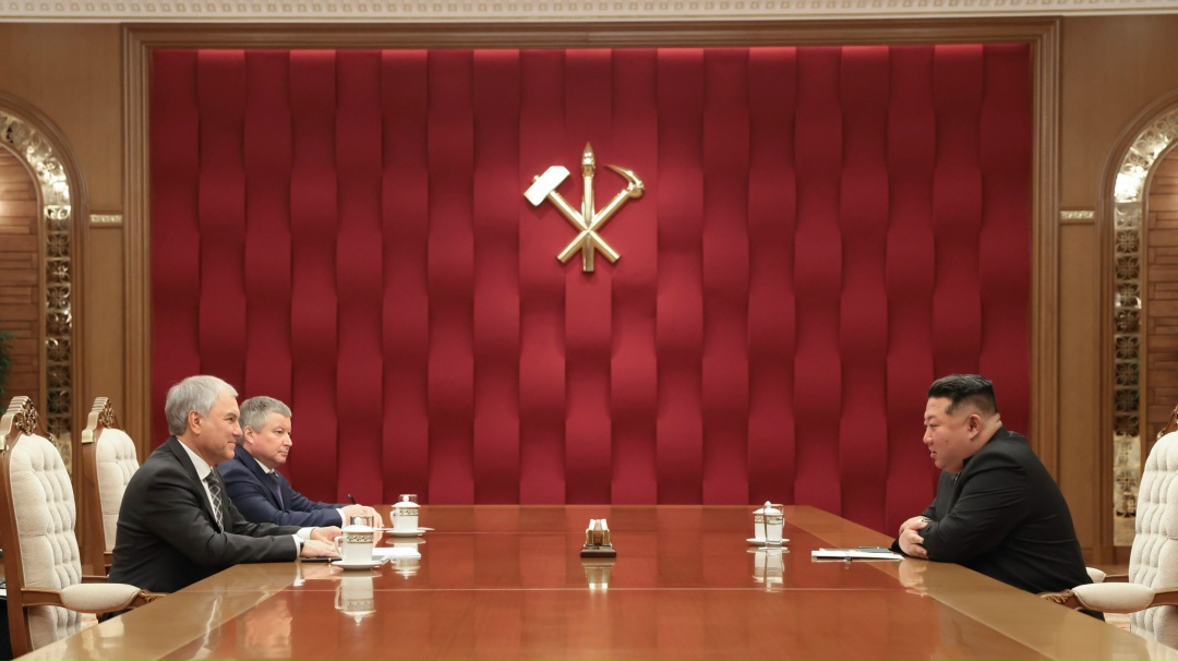 В Пхеньяне состоялась встреча Председателя Государственной Думы Вячеслава Володина и Председателя Государственных дел Корейской Народно-Демократической…