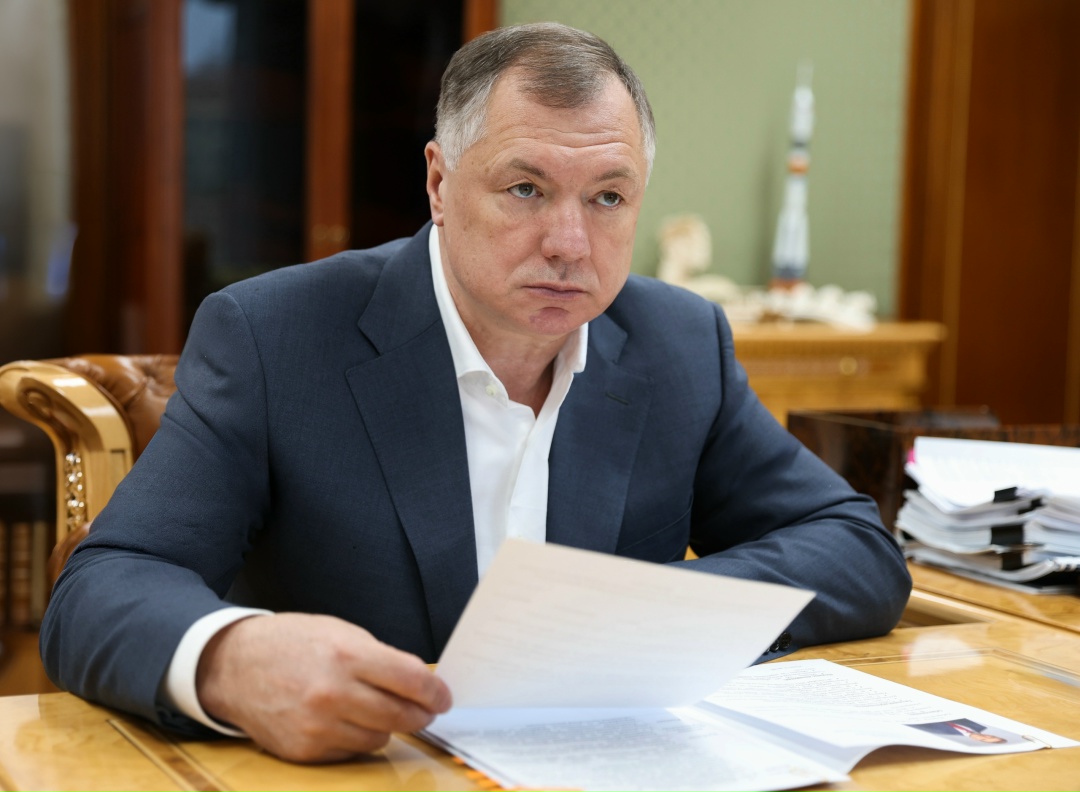 Марат Хуснуллин провел рабочую встречу с главой Республики Хакасия Валентином Коноваловым