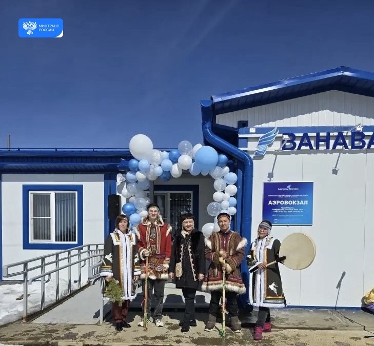 Новый блок-модульный аэровокзал открыли в аэропорту Ванавара
