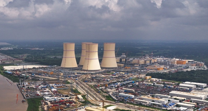 «Росатом» произвел пуск первой атомной электростанции в Бангладеш. Начал работу первый экспортный энергоблок ВВЭР-1200 в Южной Азии