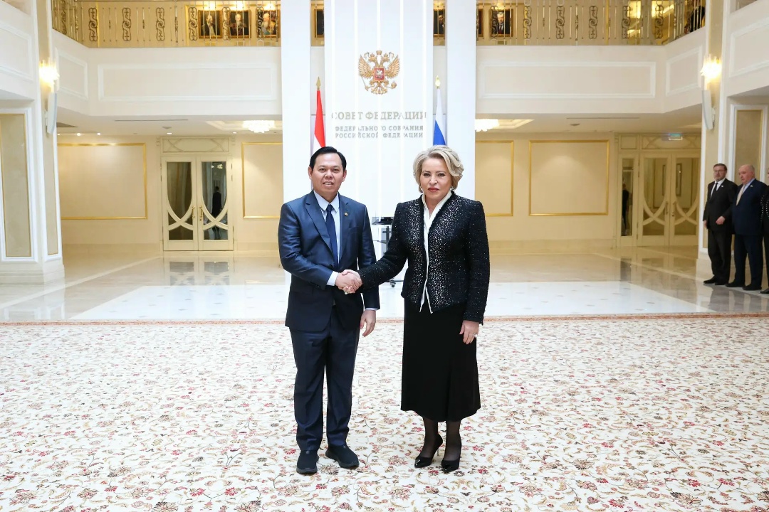 Валентина Матвиенко: Российские парламентарии стремятся к поступательному развитию отношений с Индонезией во всех областях