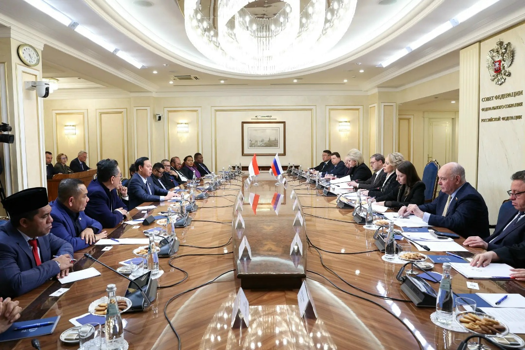 Валентина Матвиенко: Российские парламентарии стремятся к поступательному развитию отношений с Индонезией во всех областях