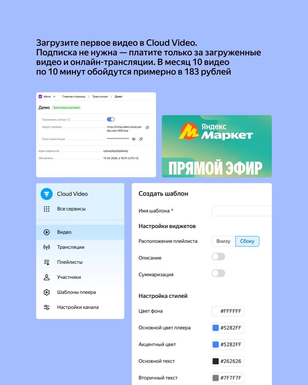 Не думайте о том, как и где хостить видео. Думайте о своём бизнесе
