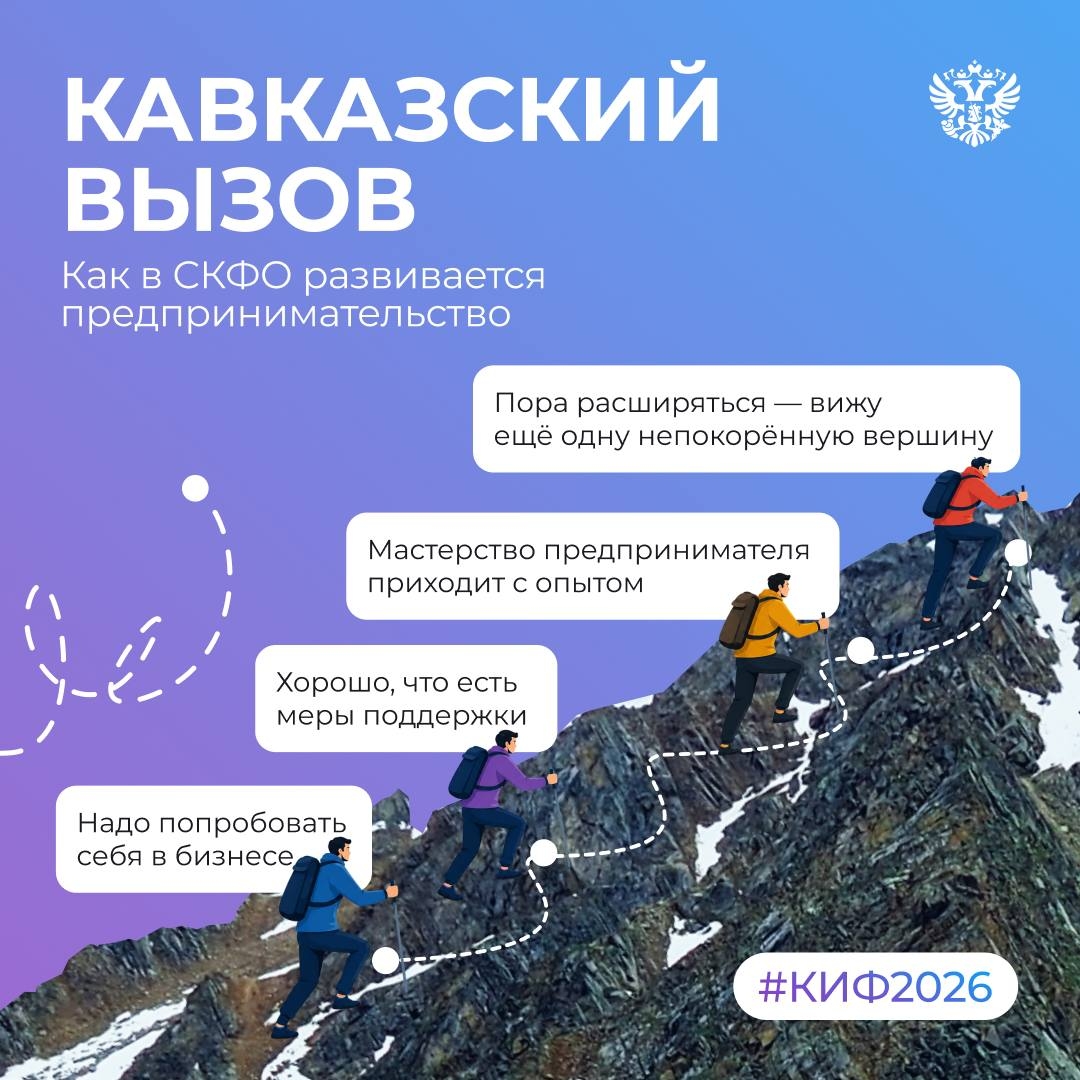 Малый бизнес в СКФО растёт быстрее, чем в среднем по стране