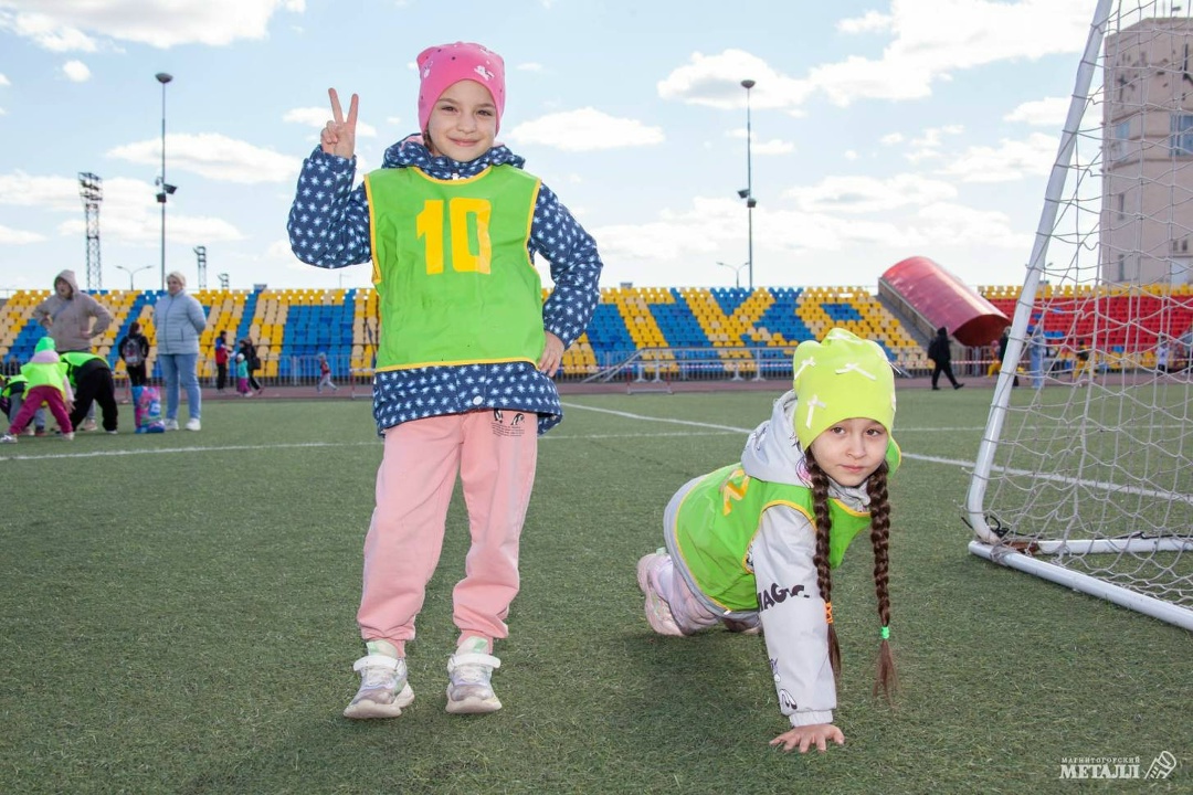 Детский старт эстафеты установил новый рекорд!