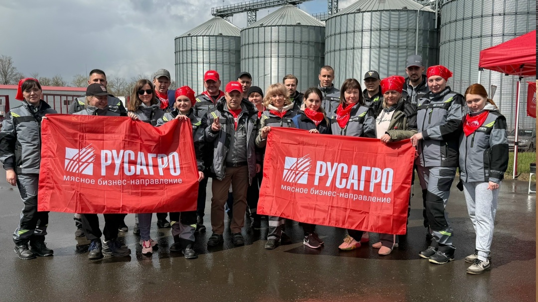 «Наведем порядок вместе», - именно под этим лозунгом в Мясном бизнесе «Русагро» проходят субботники, главные комендообразующие встречи мая.