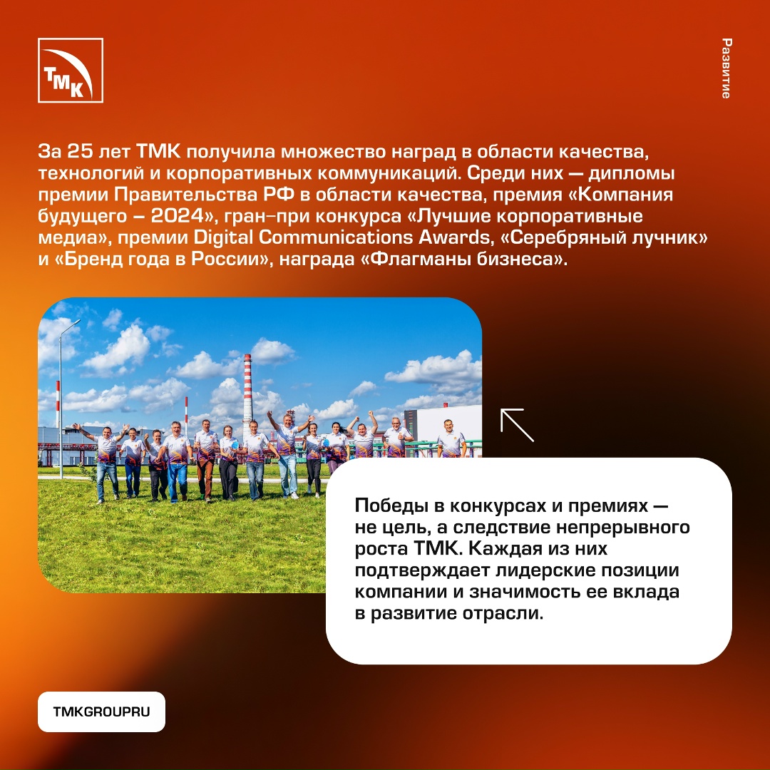 Трубная Металлургическая Компания отмечает 25-летие. За четверть века мы прошли огромный путь