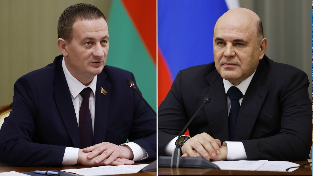 Михаил Мишустин провел телефонный разговор с премьер-министром Белоруссии Александром Турчиным.