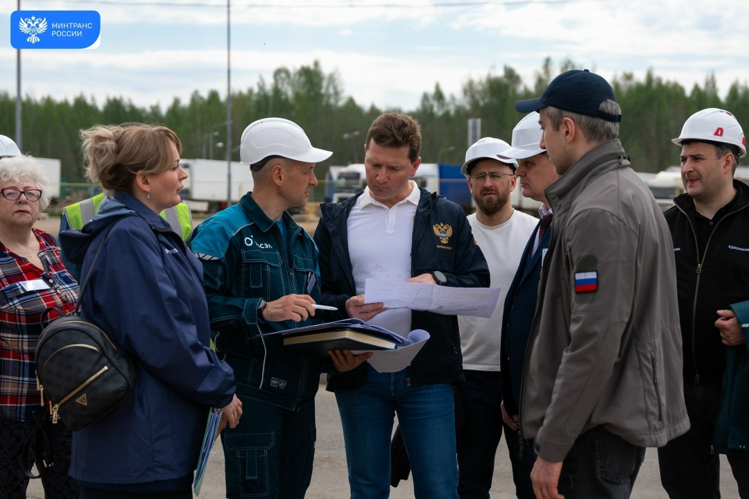 В Псковской области продолжается реконструкция автомобильного пункта пропуска Бурачки