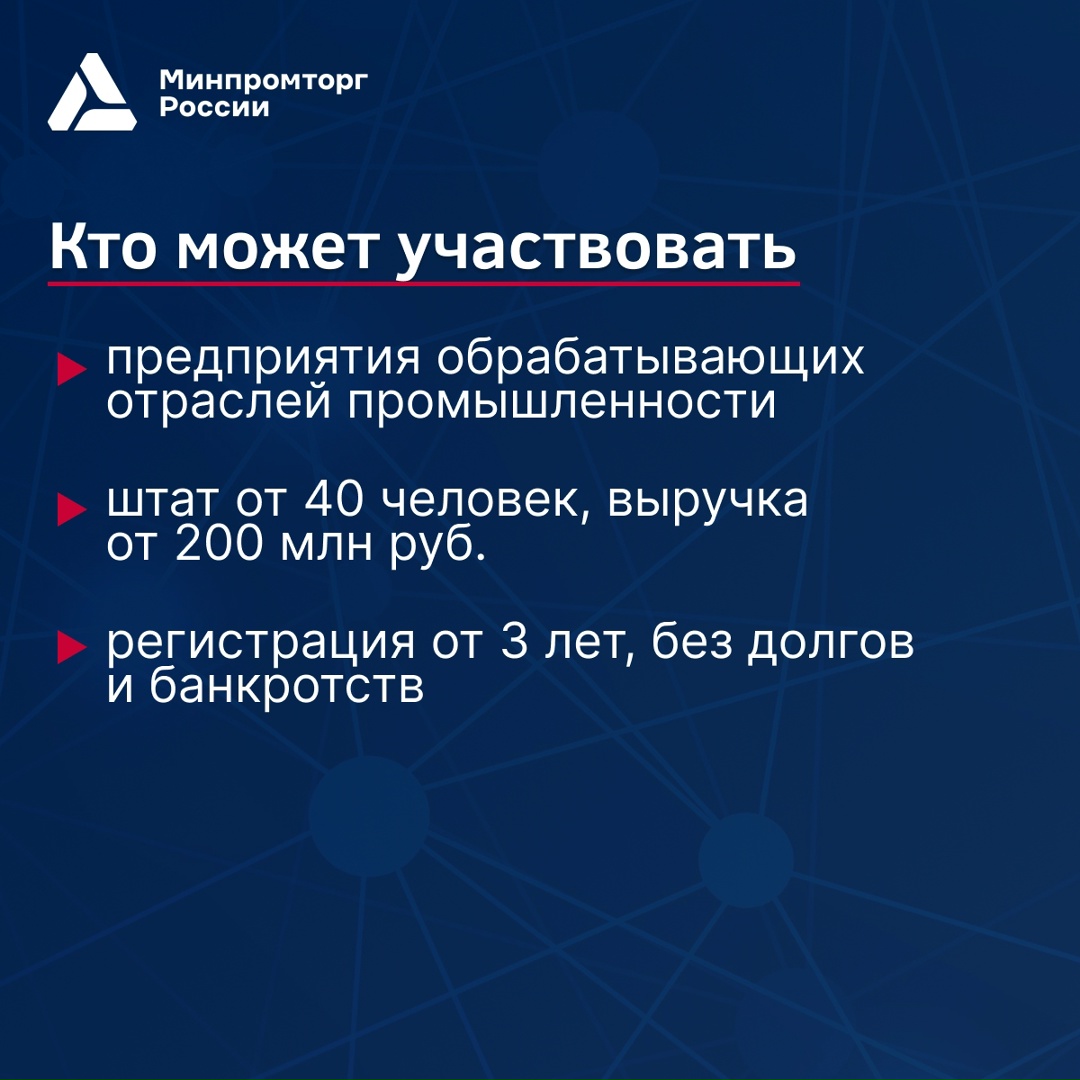 Минпромторг России запускает дополнительный отбор на субсидию по компенсации до 50% затрат на внедрение российского ПО, ПАК и СЗИ