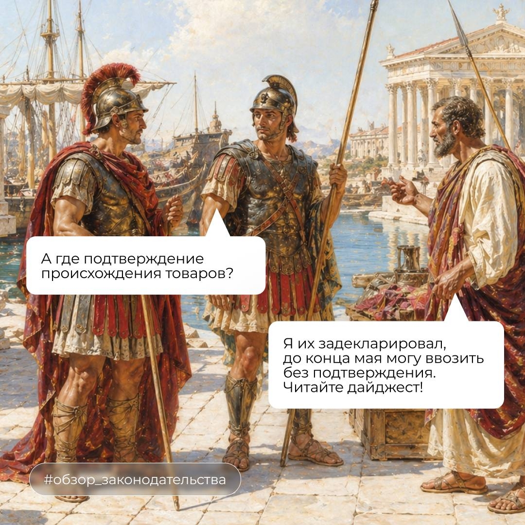 Держим в курсе: очередные правовые изменения. Всё самое главное — в свежем выпуске рубрики #обзор_законодательства