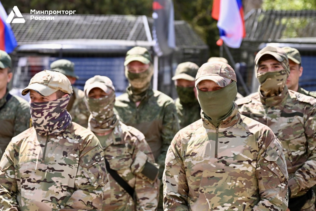 Минпромторг России и Народный фронт продолжают оснащение бойцов в преддверии Дня Победы