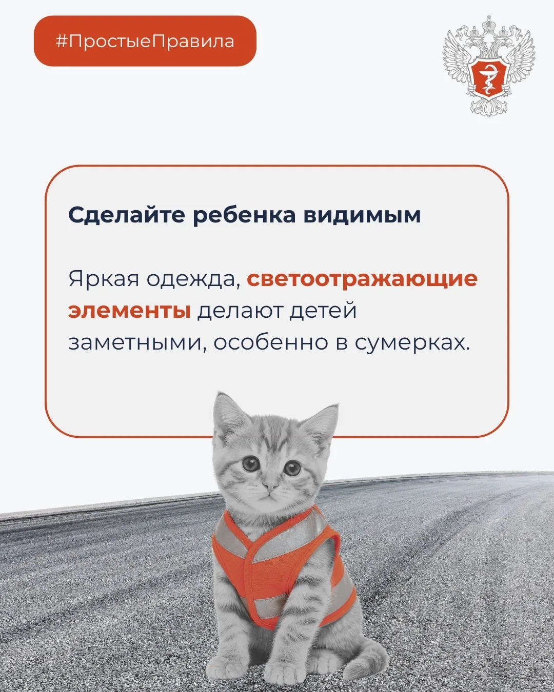 #ПростыеПравила: Как защитить ребенка от травм на дорогах?