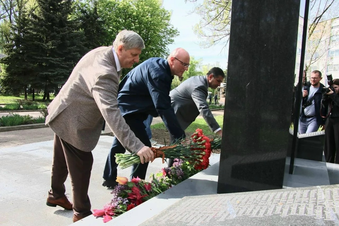 Дмитрий Чернышенко посетил с рабочей поездкой Донецкую Народную Республику