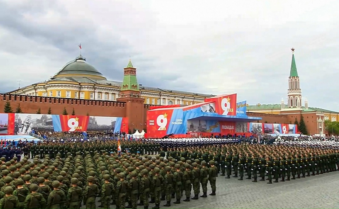 В Москве на Красной площади прошел военный парад в ознаменование 81-й годовщины Победы в Великой Отечественной войне 1941–1945 годов