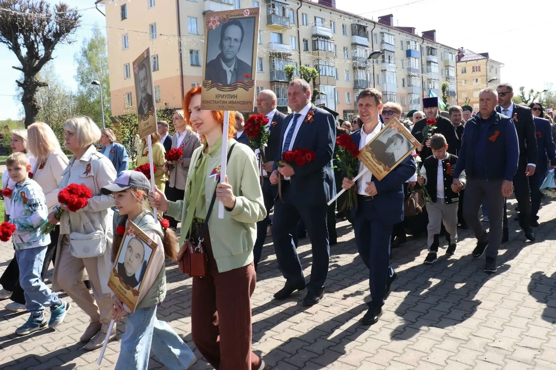 Сегодня мы участвовали в торжествах ко Дню Победы!