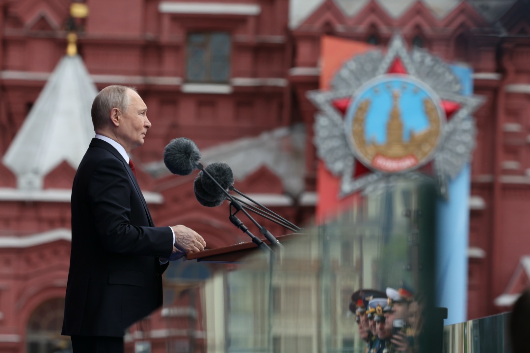 Председатель Совета Федерации Валентина Матвиенко присутствовала на военном параде в ознаменование 81-й годовщины Победы в Великой Отечественной войне…