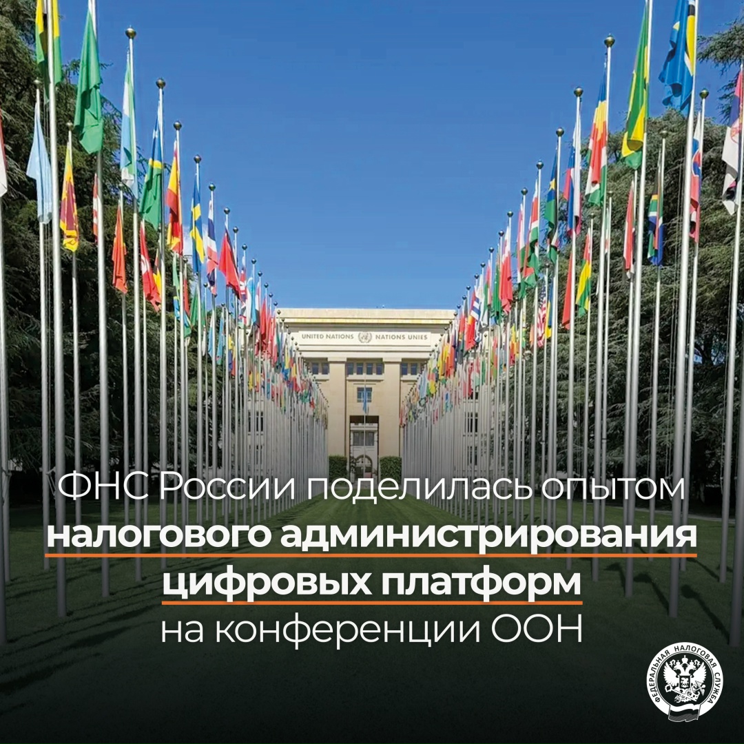 Представили в Женеве опыт построения модели налогового контроля на примере администрирования цифровых платформ
