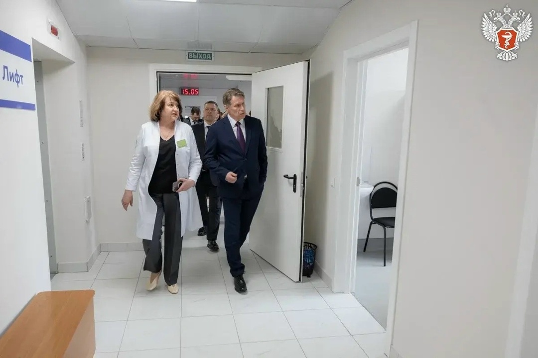 Михаил Мурашко посетил Псковскую область с рабочим визитом