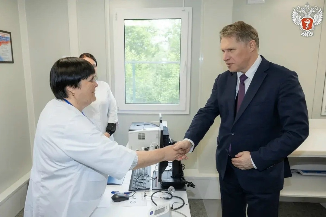 Михаил Мурашко посетил Псковскую область с рабочим визитом