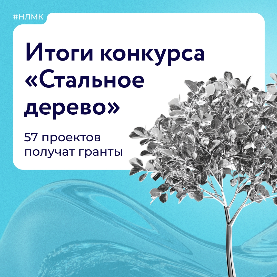 Наш социальный партнёр — благотворительный фонд «Милосердие» — подвёл итоги отбора проектов грантового конкурса «Стальное дерево» 2026 года.